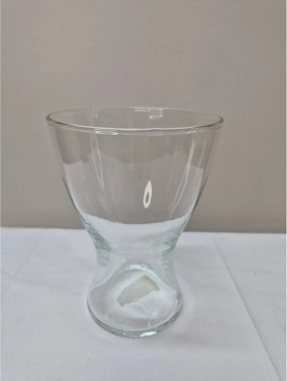 Vintage Ikea Asa Gray Design Glass Vase - Modern Scandinavian Design J29